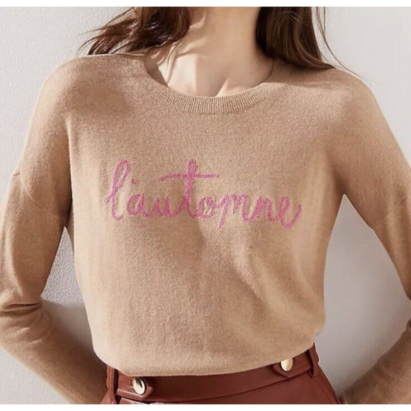 LOFT Womens Sweater L'Automne (Autumn) Long Sleeve Super Soft Plus Size 20/22 - Picture 1 of 5